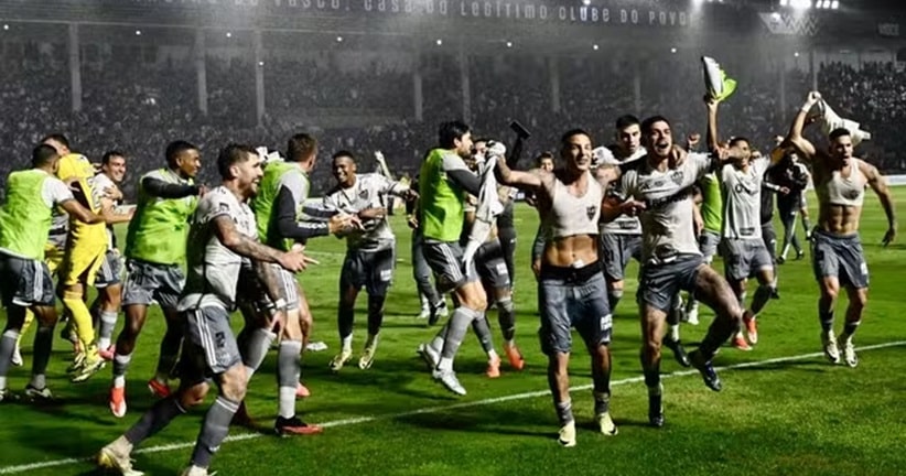 Futebol: Hulk marca, Atlético-MG elimina o Vasco e avança à final da Copa do Brasil