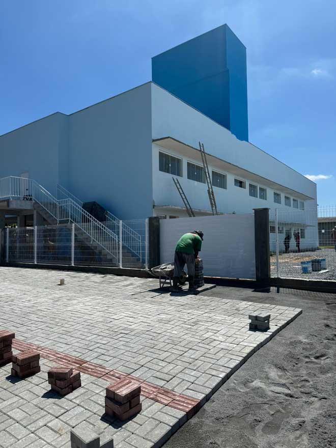 Município de Guaramirim investe em obras escolares