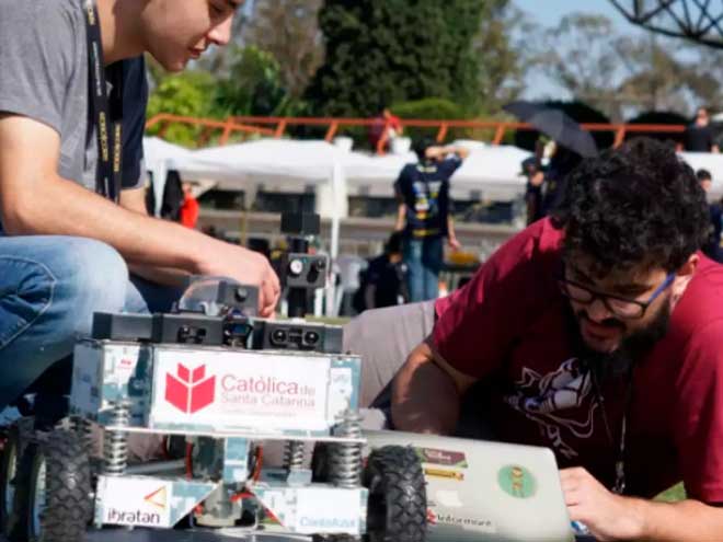 Maior encontro de robótica de SC em Jaraguá