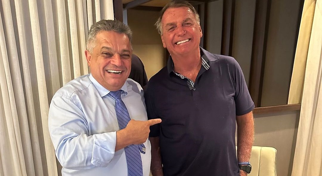 João Rodrigues (PSD), tem encontro político com o ex-presidente Bolsonaro em Brasília