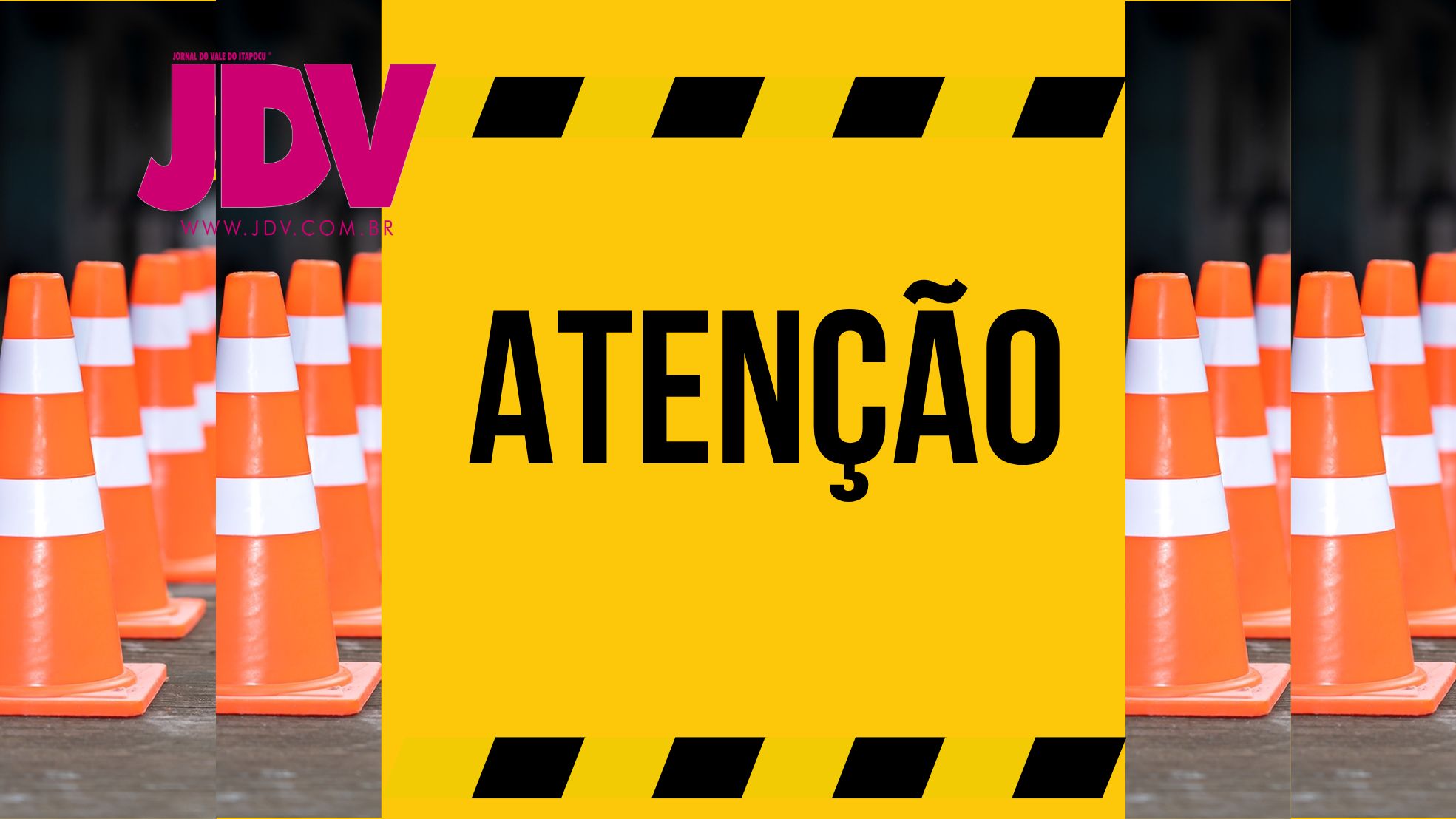 Meia pista em trecho da Rua José Theodoro Ribeiro na sexta-feira