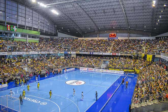 Jaraguá Futsal alcançou 100 mil torcedores jogando em casa