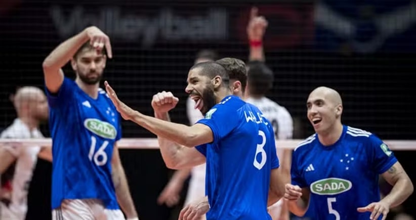 Vôlei: Cruzeiro vence Trentino e é campeão mundial pela 5ª vez