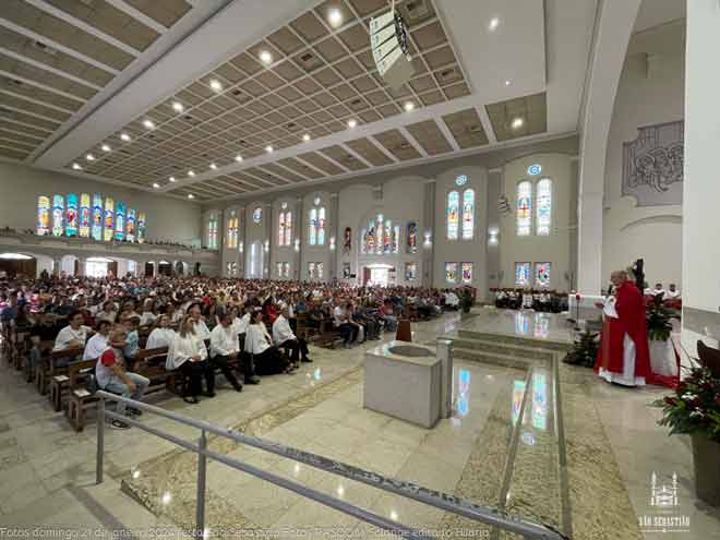 Final de semana tem a festa de São Sebastião