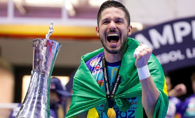 Futsal: Jaraguá anuncia a contratação do goleiro Di Fanti