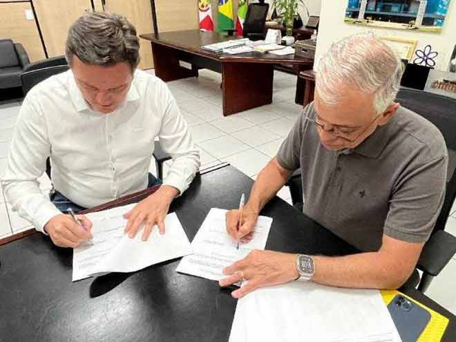 Convênio assegura cooperação para fornecimento de água a Guaramirim