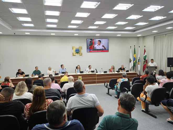 Sessão de instalação da legislatura