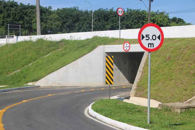 Passagem inferior próxima