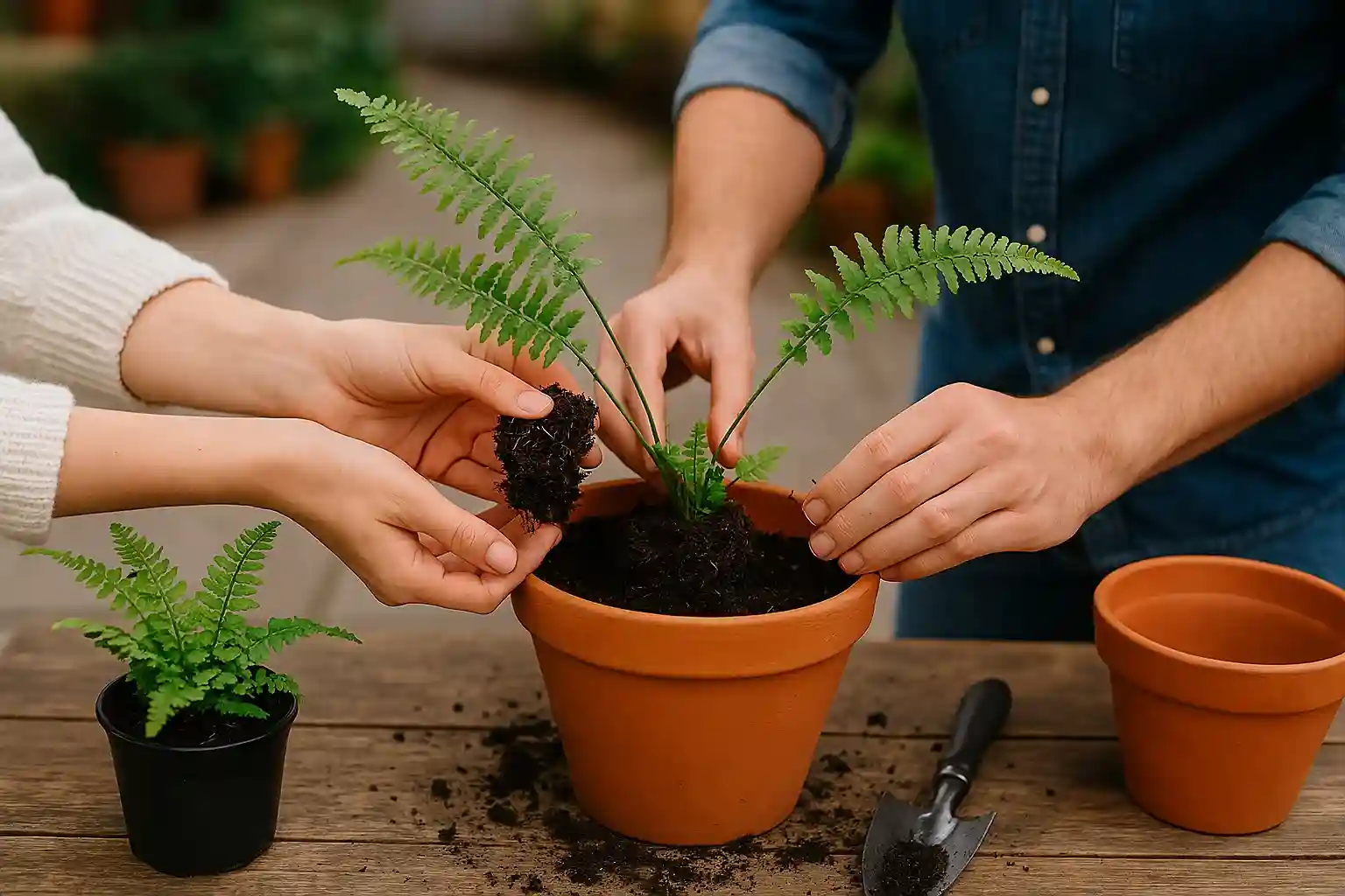 4 passos simples para multiplicar sua samambaia