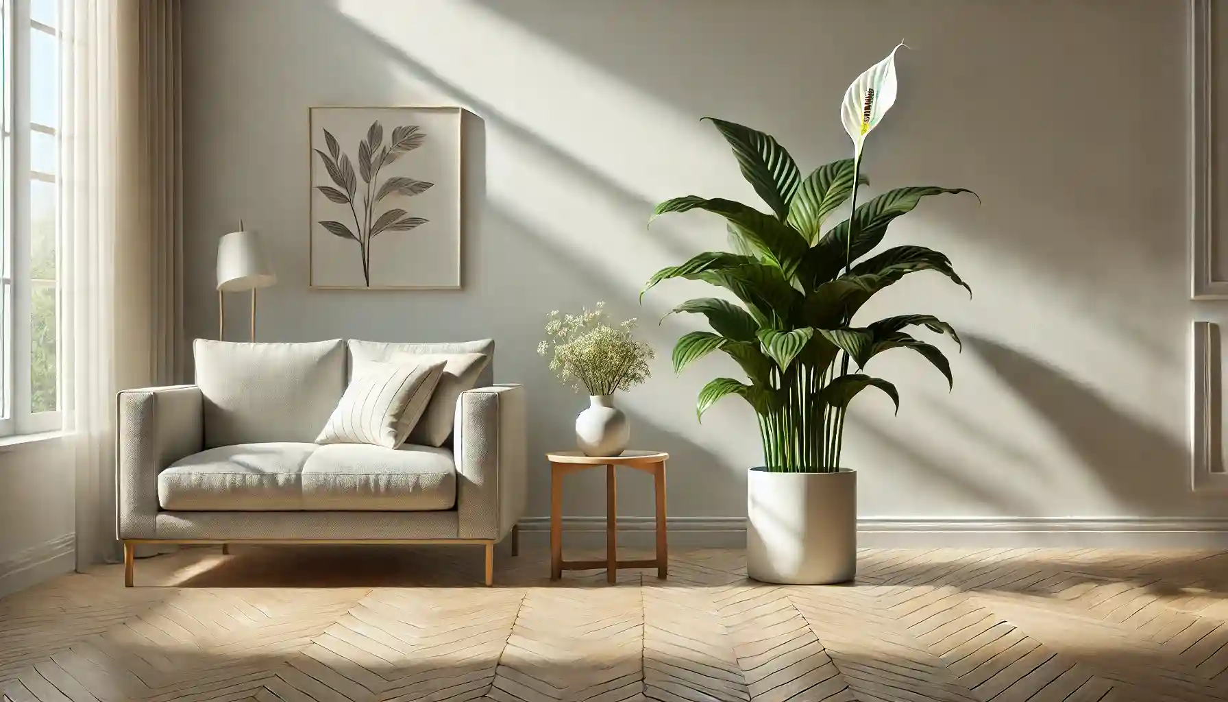Como usar o lírio-da-paz no Feng Shui para purificar o ambiente
