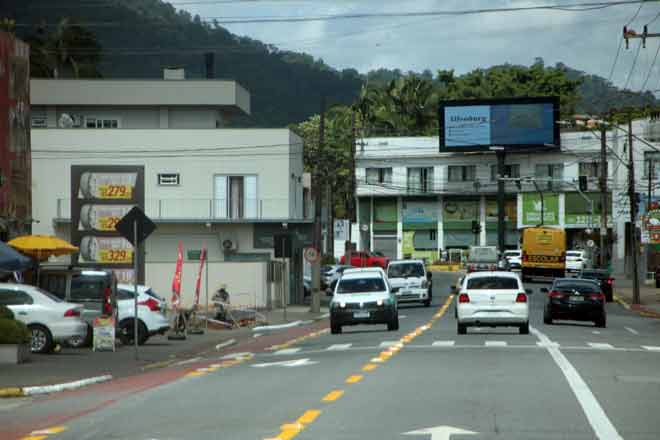 Trecho final da rua Marechal