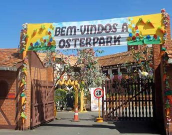 Osterpark começa sábado com decoração temática