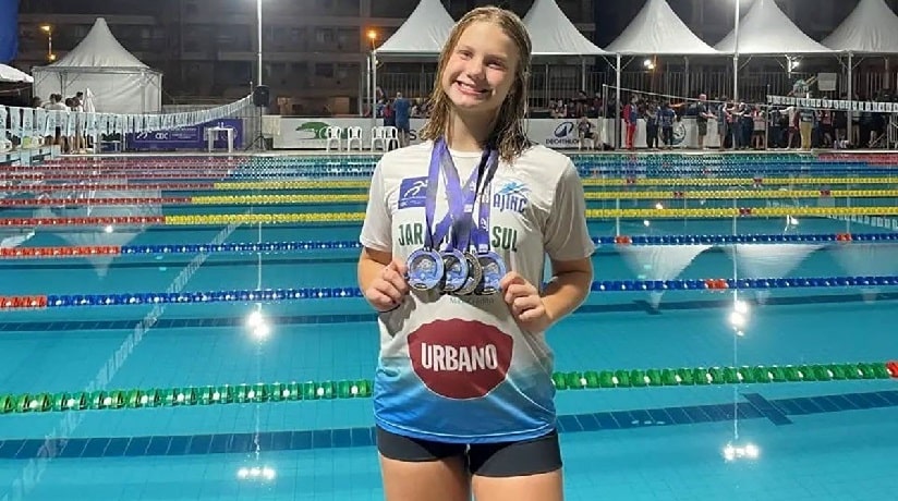 Natação: Jaraguaense defenderá o Brasil no Mundial Escolar