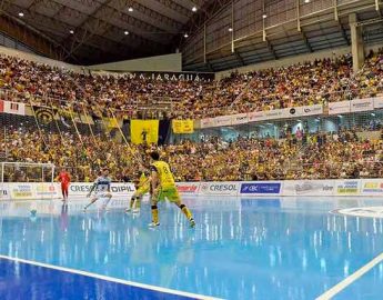 Arena Jaraguá terá piso esportivo de madeira com amortecimento de impactos