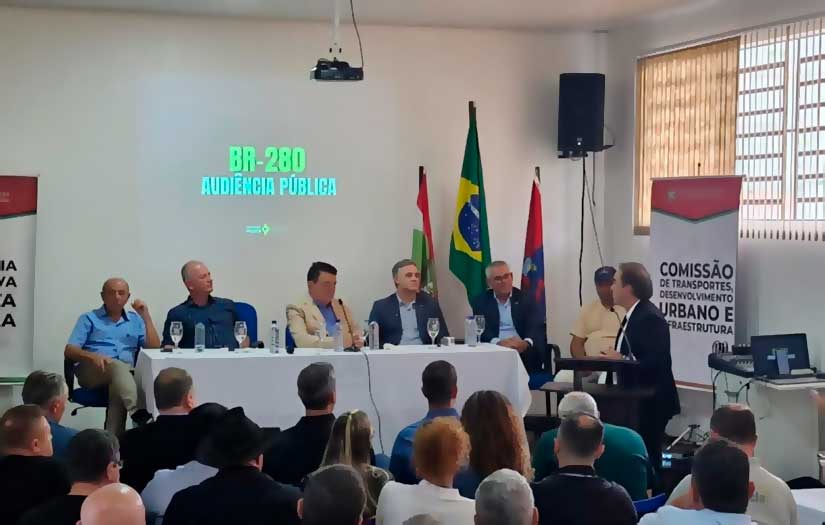 Audiência escancara abandono da BR-280