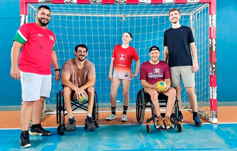 Massaranduba cria projeto para handebol adaptado para PCDs