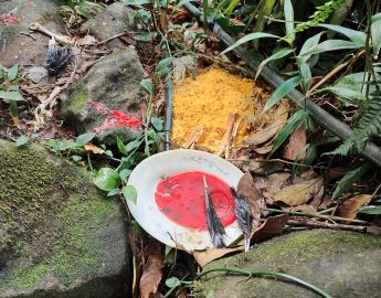 Moradores do Boa Vista encontram vestígios de rituais religiosos em cachoeira da comunidade