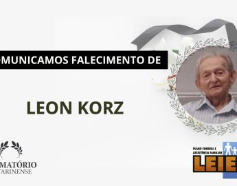 Plano Leier comunica o falecimento de Leon Korz