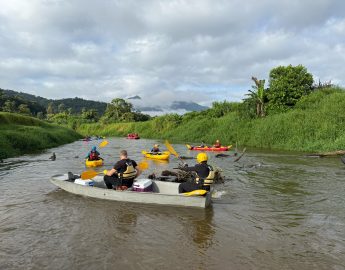 Guaramirim: Mutirão de limpeza recolhe mais de 400 kg de resíduos dos rios