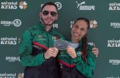 Atletismo: Dupla jaraguaense fatura medalhas no Campeonato Brasileiro