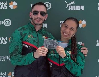 Atletismo: Dupla jaraguaense fatura medalhas no Campeonato Brasileiro
