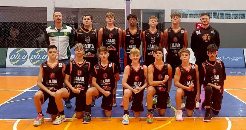 Basquete: AJAB sub-13 fica em 4º lugar no Sul-Brasileiro