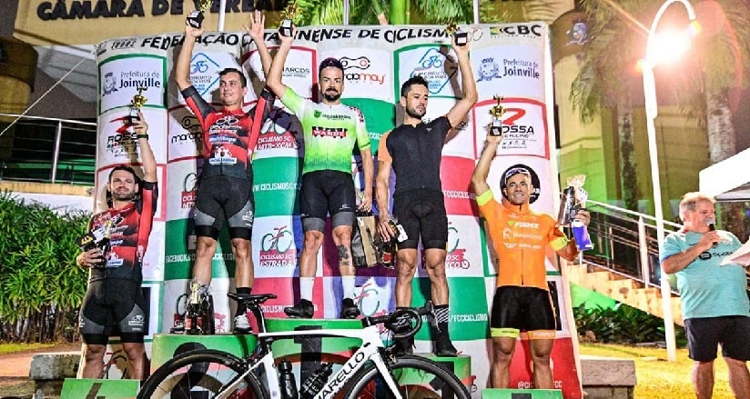 Ciclismo: Jaraguaenses vão ao pódio na 2ª etapa do estadual de estrada