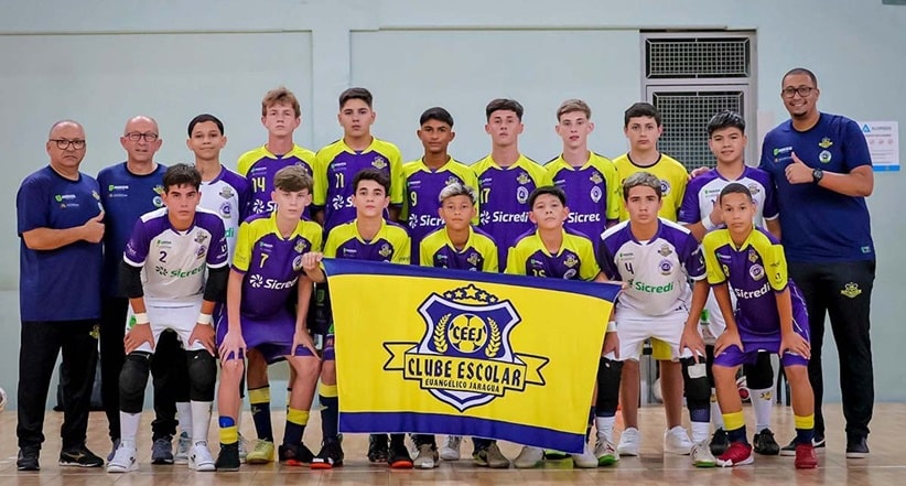 Futsal: CEEJ sub-14 vai à segunda fase do Campeonato Catarinense