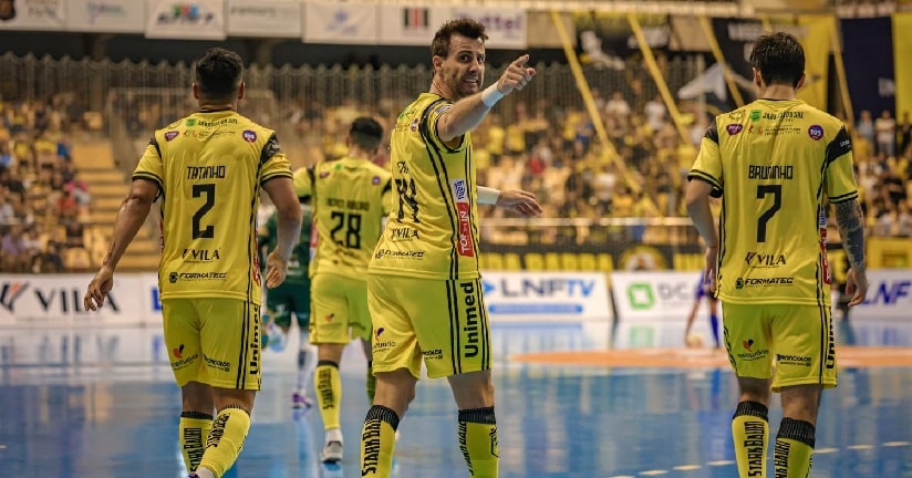 Futsal: Jaraguá vence o Umuarama na estreia da LNF em 2025