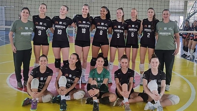 Vôlei: Jaraguá do Sul vence duas partidas na abertura do estadual sub-17