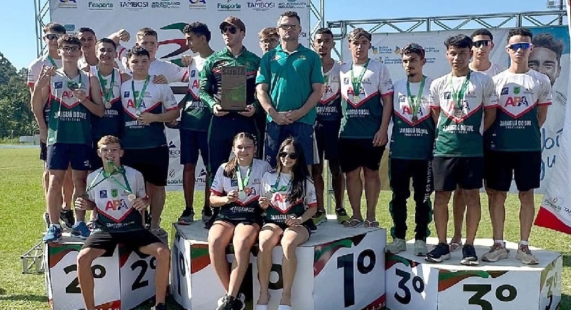 Atletismo: Jaraguá do Sul conquista troféu geral no estadual sub-18