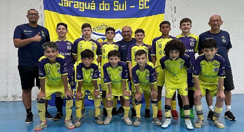 Futsal: Jaraguá do Sul sub-13 se classifica no Campeonato Catarinense