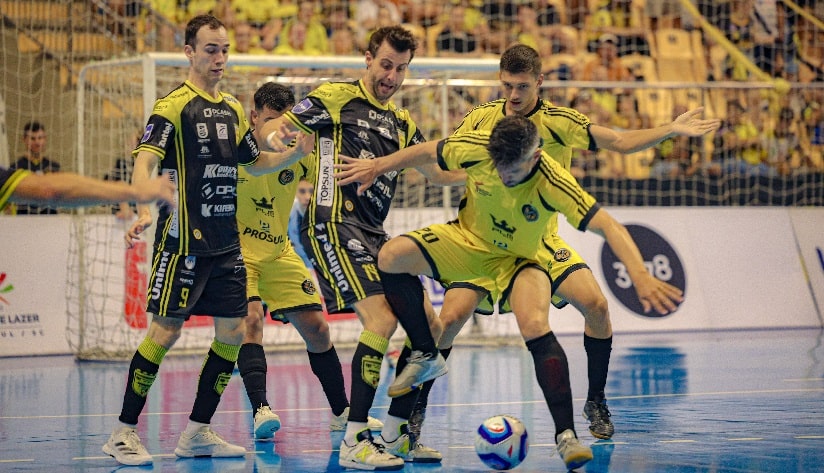 Futsal: Jaraguá duela contra o Pato em casa pela LNF