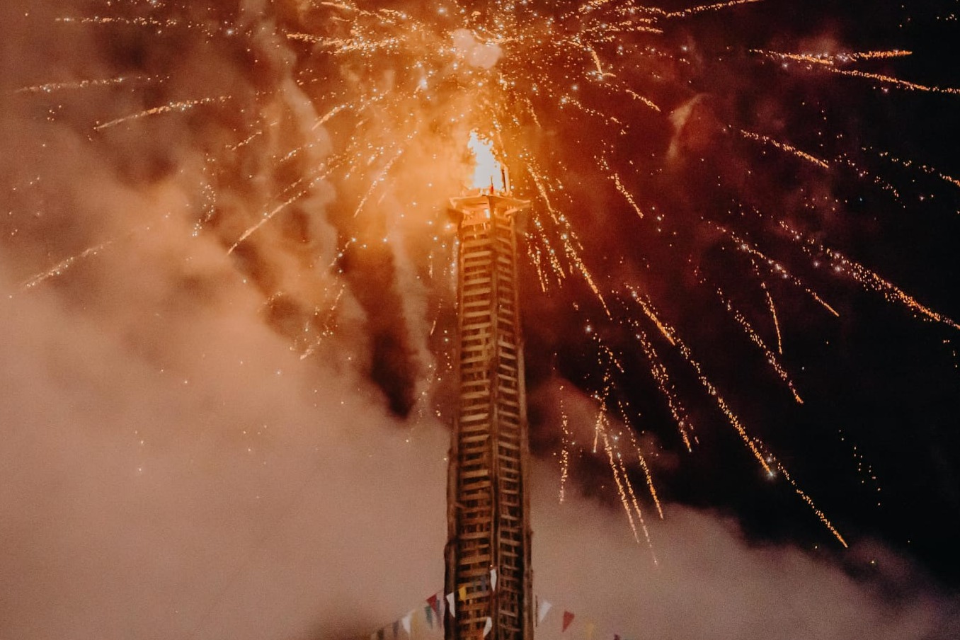 Cidade de SC terá a maior fogueira do Sul do Brasil em festa de São João