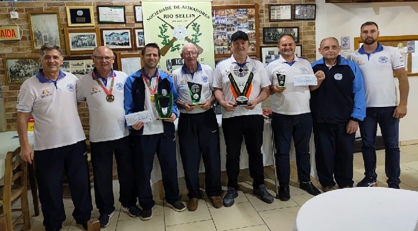 Tiro Esportivo: Jaraguá do Sul é campeão da 3ª etapa de Carabina Apoiada