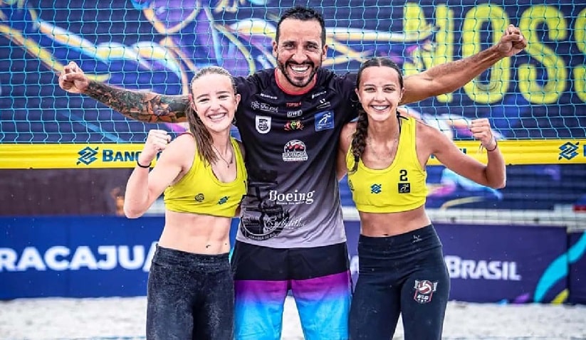 Vôlei de Praia: Dupla jaraguaense estreia no Circuito Brasileiro sub-17