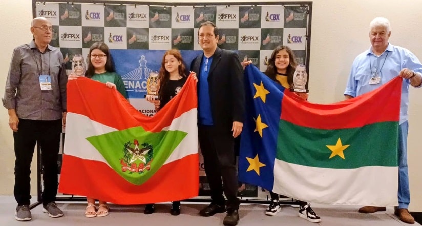 Xadrez: É prata! Schroedense conquista medalha no nacional