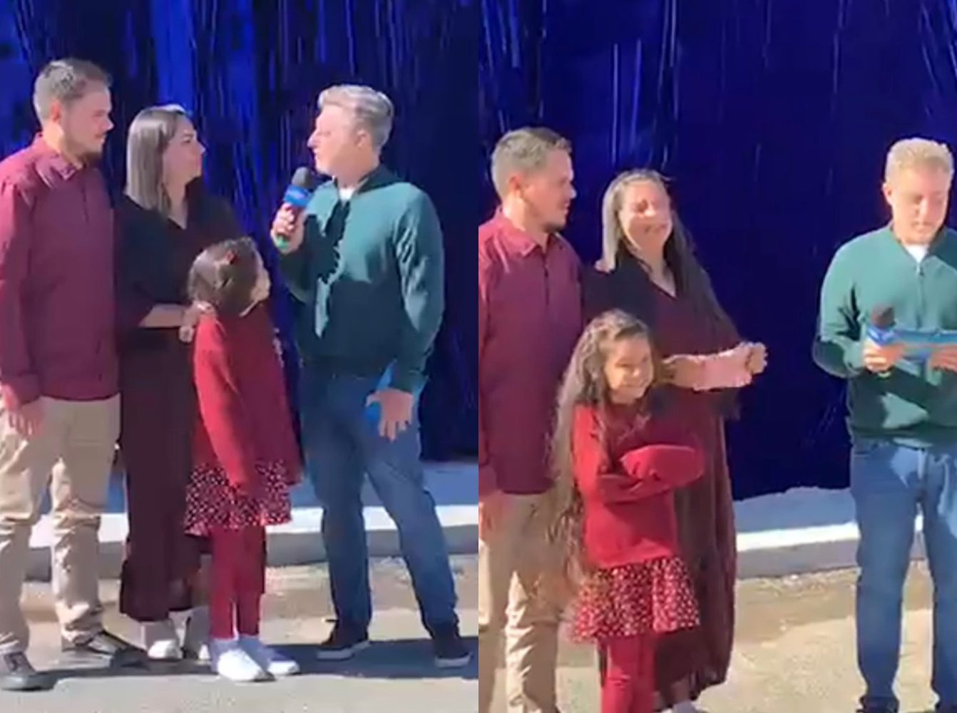 Casal de SC emociona Luciano Huck e é surpreendido com casa nova