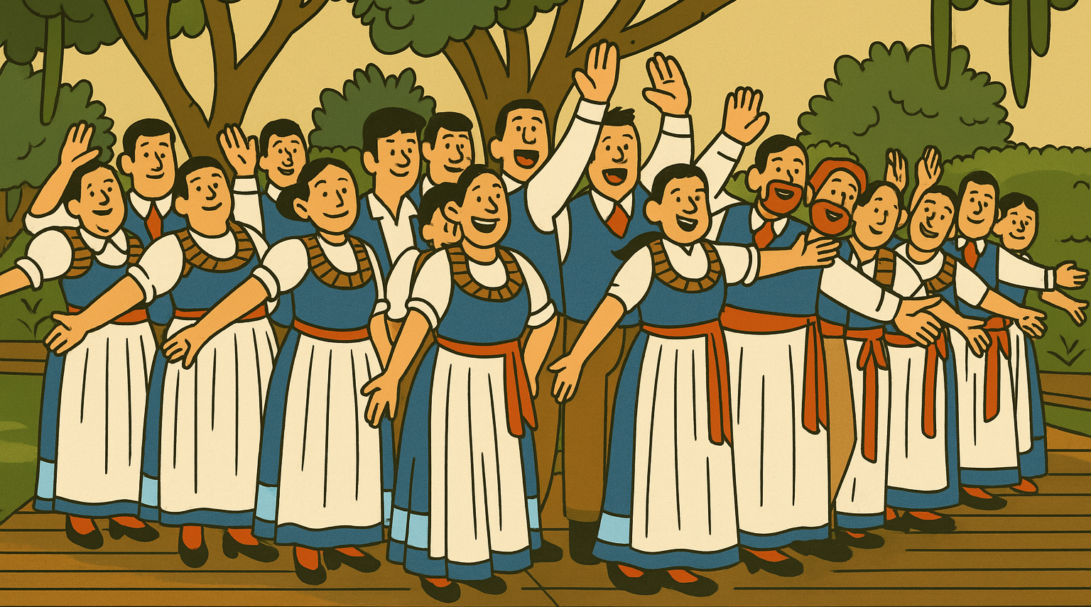 Noite típica alemã: grupo folclórico de Jaraguá celebra 35 anos com jantar e baile neste sábado (28)