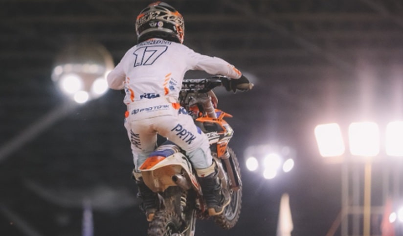 Motocross: Jaraguaense fica em segundo lugar na etapa do Campeonato Brasileiro