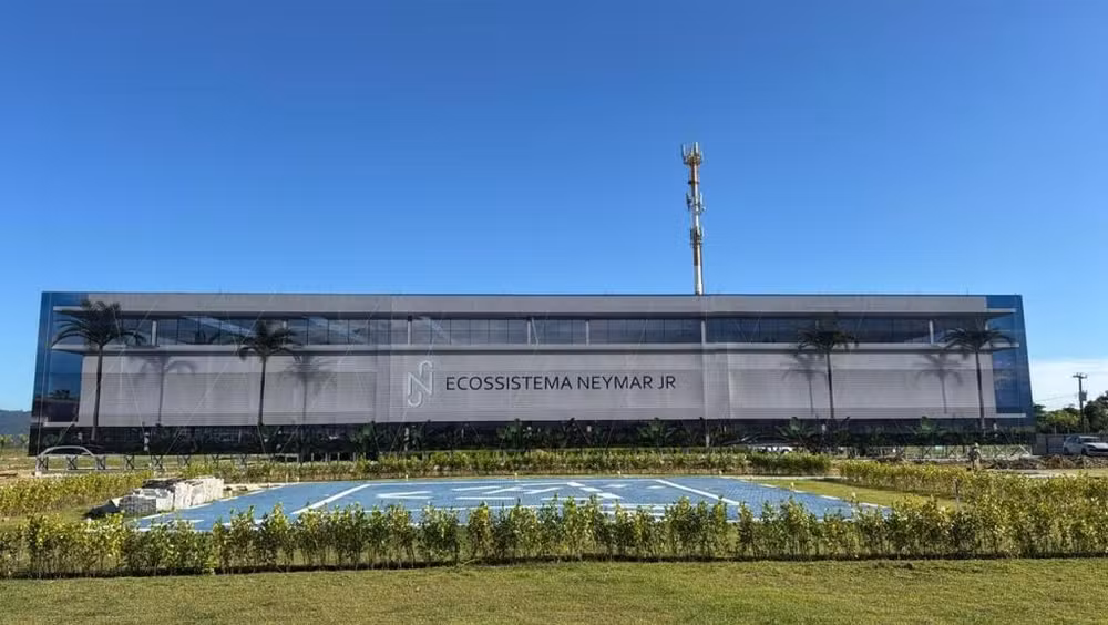 Complexo esportivo de Neymar em SC impressiona pelo tamanho e luxo