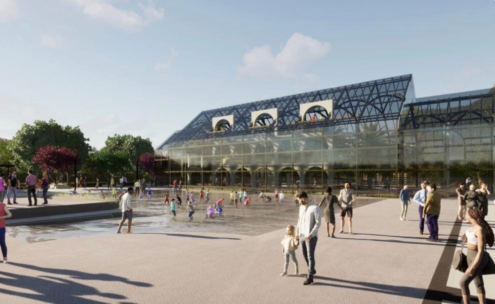 FOTOS: Veja como vai ficar o palácio de vidro do novo parque de Joinville