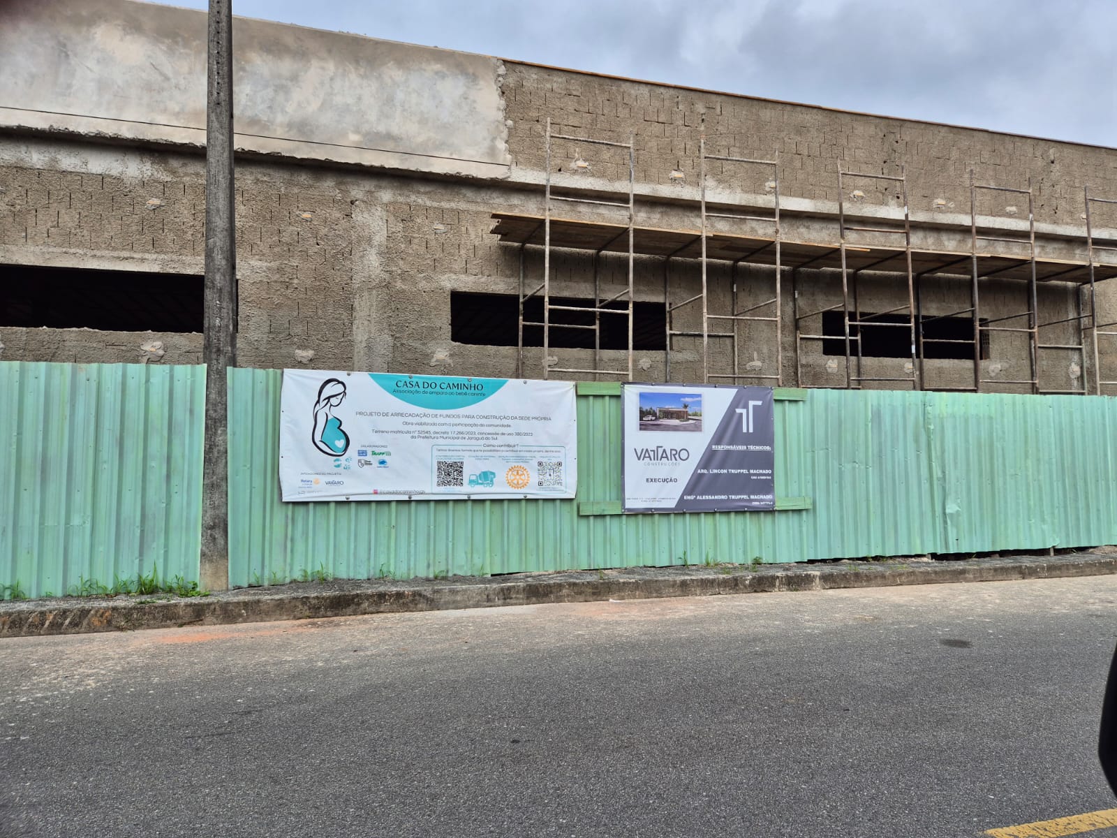 Entidade que acolhe mães busca apoio para construção de sede em Jaraguá, saiba como ajudar!