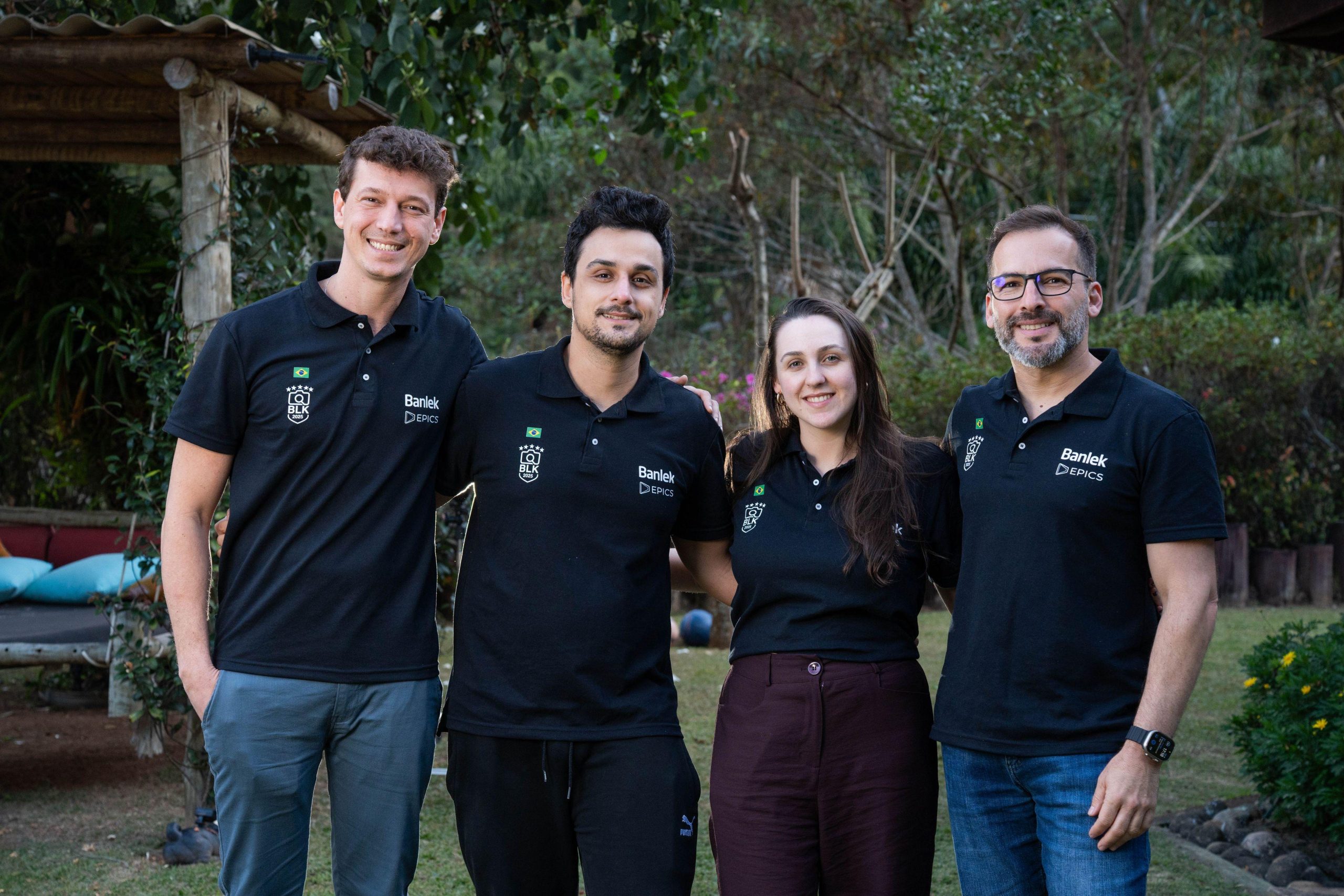 Valentim Magalhães, Maria Eduarda Guerra e Jonathas Guerra, líderes da Banlek, maior plataforma de fotos da América Latina