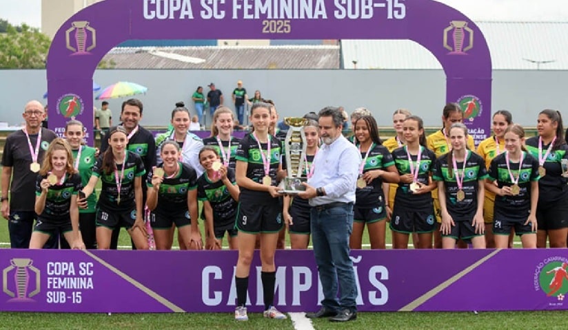 Futebol: Jaraguá do Sul sub-15 é campeão da Copa Santa Catarina