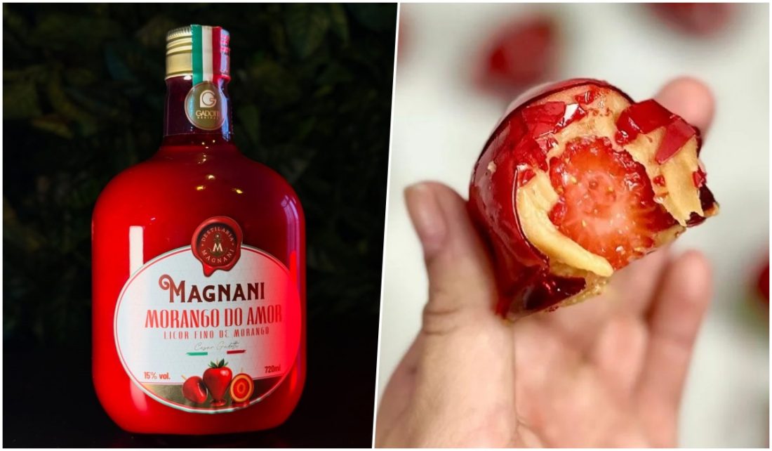 Marca de licor catarinense lança bebida sabor ‘Morango do Amor’, veja os detalhes