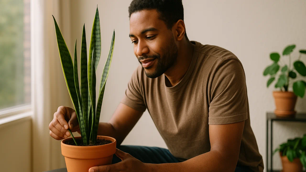 3 passos para fazer a espada-de-são-jorge crescer o dobro mais rápido