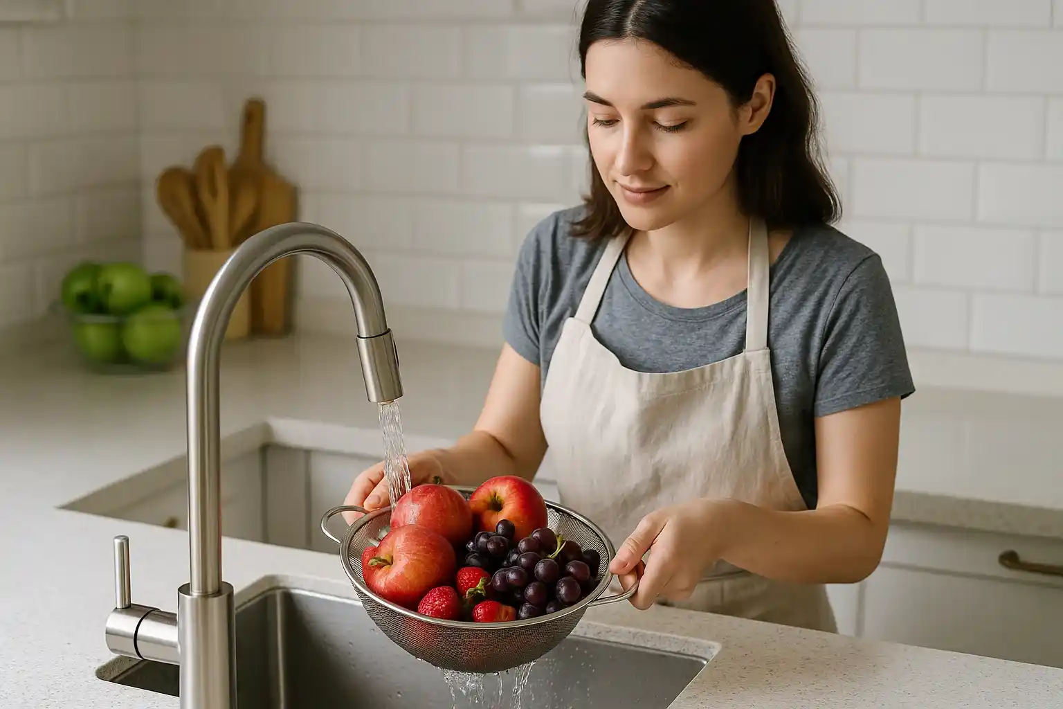 6 passos simples pra lavar frutas sem química e se livrar dos agrotóxicos de vez