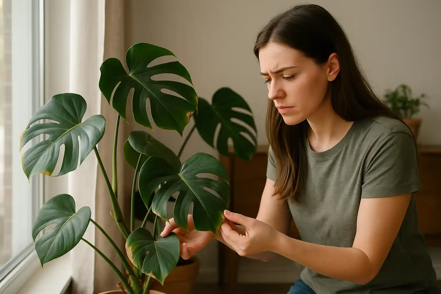 Costela-de-adão: 6 sinais invisíveis de que suas folhas estão sofrendo com pouca luz e como salvar a planta imediatamente