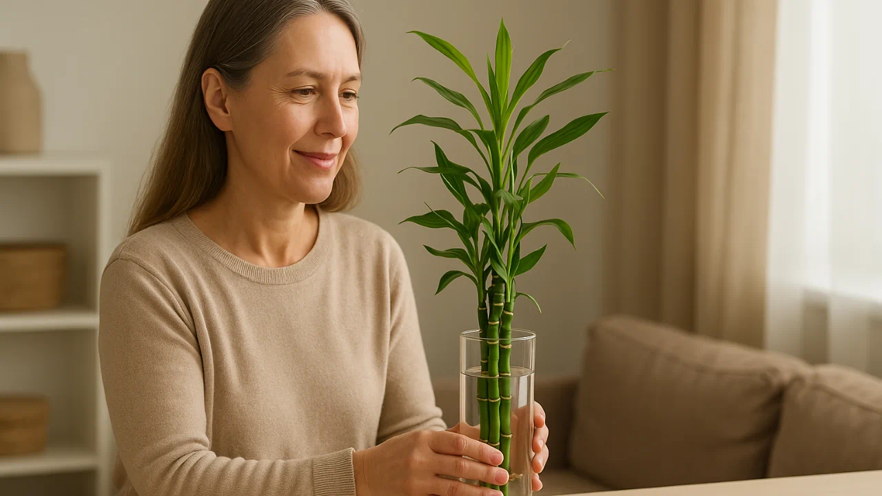 Donas de casa estão liberando energia positiva em casa com 6 estratégias simples de feng shui usando bambu da sorte